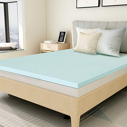 Queen Mattress Topper, Gel Memory Foam Mattress Topper Pad for Queen Size Bed,1.5 inch