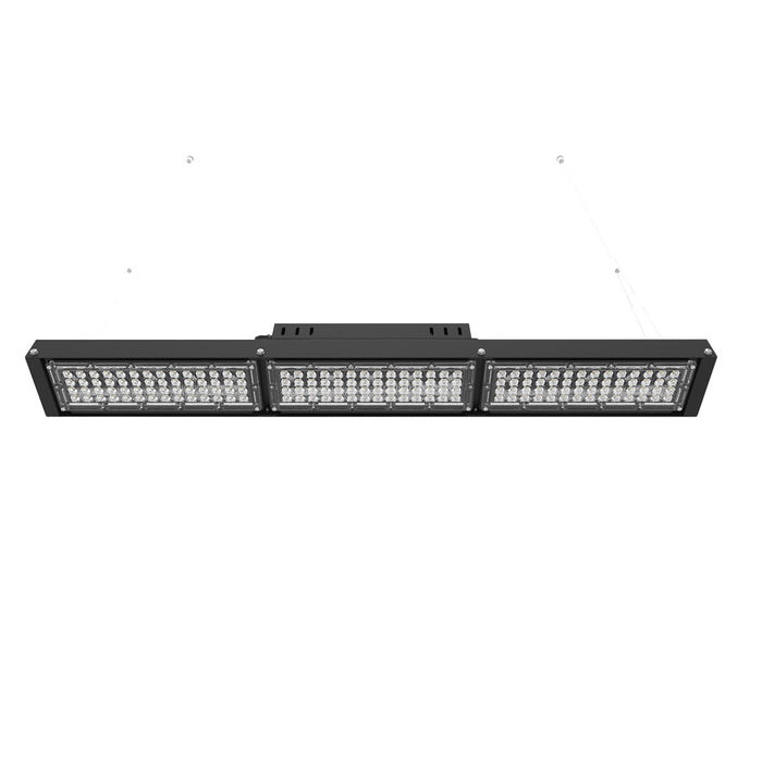 LOD-MSL-LHB150W-50KD - ASSEMBLED IN USA SERIES 150W LED LINEAR HIGH BAY, 5000K 21,750LM, 145LM/W, 100-277VAC, IP66, CRI 70, BEAM ANGLE 90 DEGREES, ETL & DLC PREMIUM LISTED