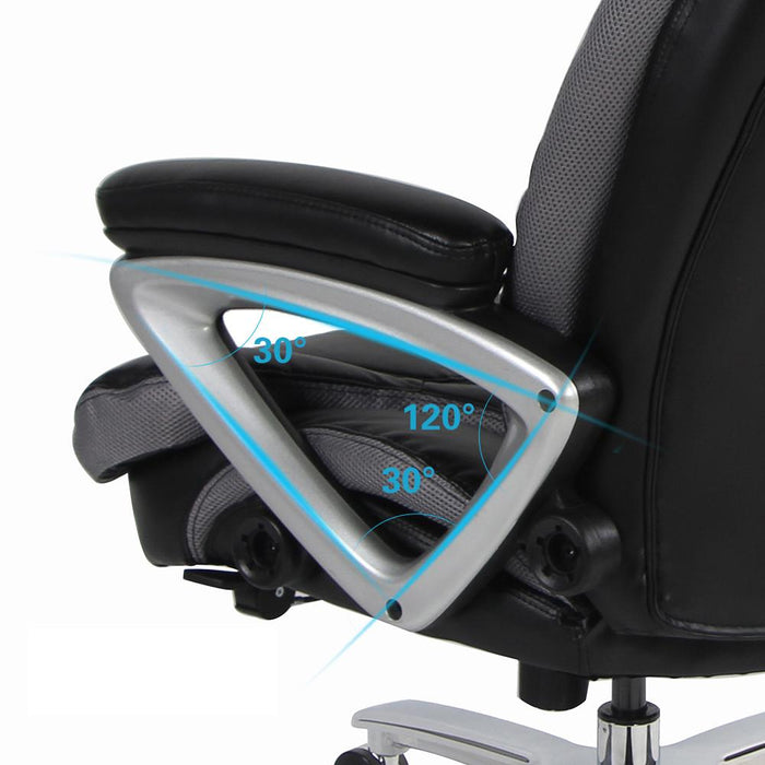 SmugChair Large Leather Executive High Back Office Chair