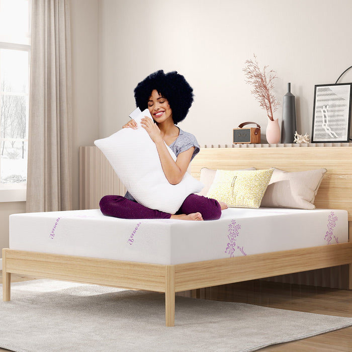Smiaoer Full Size Mattress, 10 inch Memory Foam Mattress Bed in a Box, Made in USA