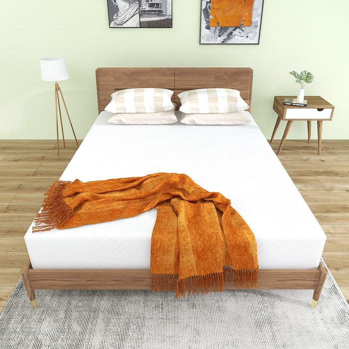 Queen Mattress Bed in a Box, 10" Memory Foam Mattress with Graphene Fabric Cover, Made in USA