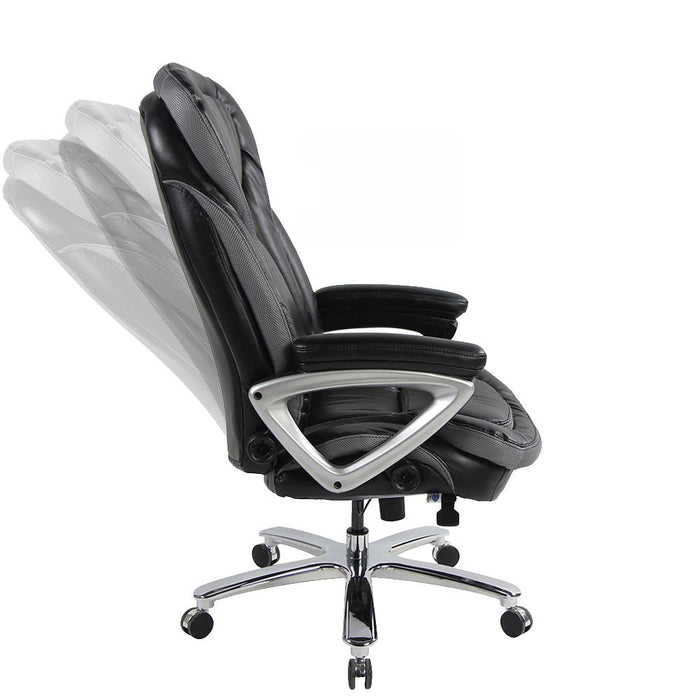 SmugChair Large Leather Executive High Back Office Chair