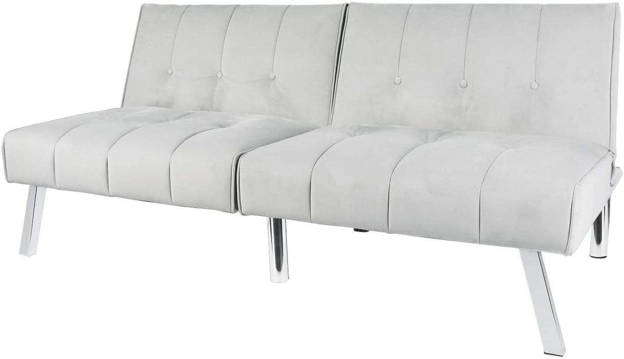 Sofa Bed Sofa Futon Convertible Futon Sofa Bed, Sofa Couch Adjustable Sleeper Sofa Recliner Couch Loveseat Living Room Furniture, Convertible Sofa for Compact Living Space, Apartment, Dorm, Office