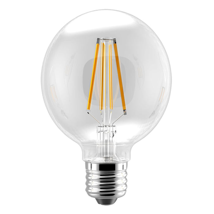 FILAMENT BULB G25 5.5W 500LM 2700K E26 DIMMABLE 110-130V 4F UL QUALIFIED