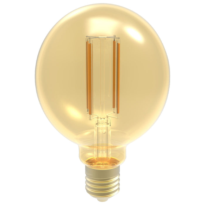 FILAMENT BULB G30 G40 5W 400LM 2200K E26 DIMMABLE 110-130V 4F UL QUALIFIED