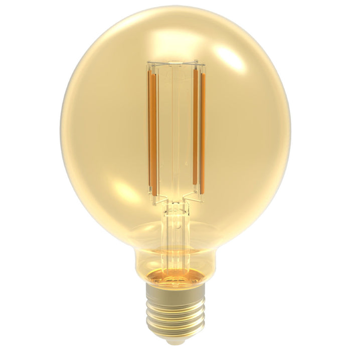 FILAMENT BULB G30 G40 5W 400LM 2200K E26 DIMMABLE 110-130V 4F UL QUALIFIED