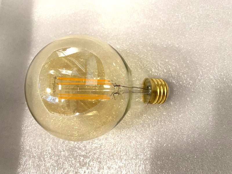 FILAMENT BULB G30 G40 5W 400LM 2200K E26 DIMMABLE 110-130V 4F UL QUALIFIED