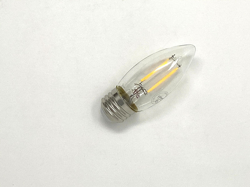 FILAMENT BULB B11 5W 450LM 2700K E12 ,E26 DIMMABLE