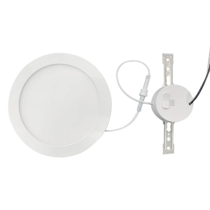 LOC-7RDDL-12WMCCT - LED 7 INCH SURFACE MOUNT DOWNLIGHT, 12W, MULTI-CCT 2700K, 3000K, 3500K, 4000K, 5000K, 960LM, DIMMABLE, 120V, CRI80, UL & ENERGY STAR LISTED