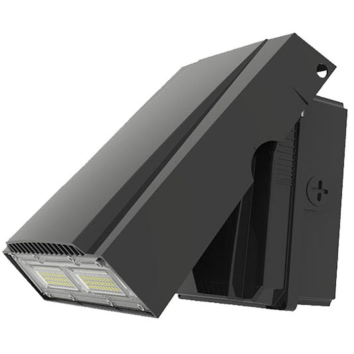 LED ADJUSTABLE WALL PACK, 30W, 50W ,5000K, 3,600LM, 4680LM,120 DEGREES BEAM ANGLE, PHOTOCELL INCLUDED, AC120-277V, IP65, CRI75, ETL & DLC LISTED