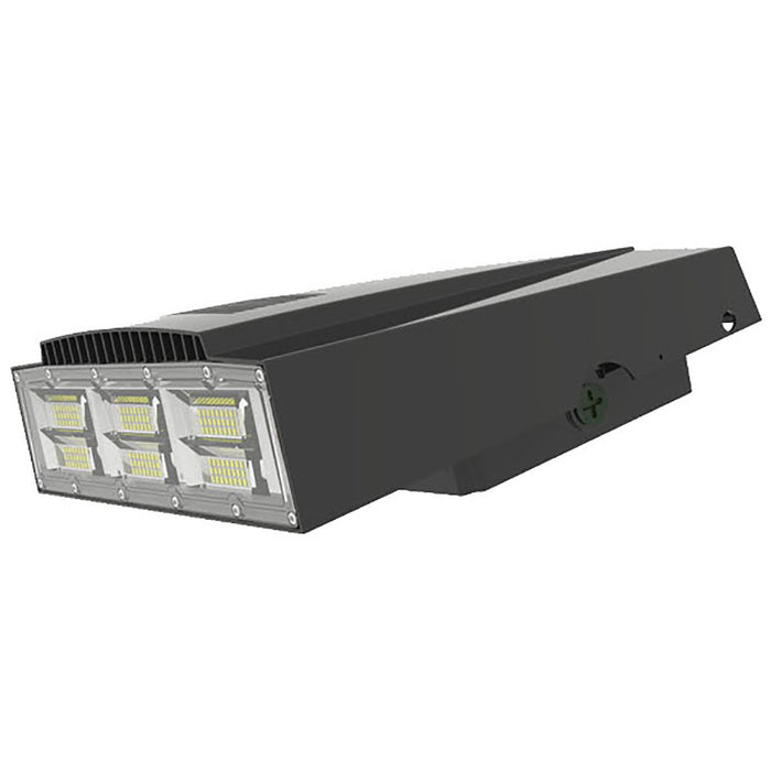 LED ADJUSTABLE WALL PACK 75W, 100W,5000K, 9000LM,12000LM, 120 DEGREES BEAM ANGLE, AC120-277V, IP65, CRI75, ETL & DLC LISTED