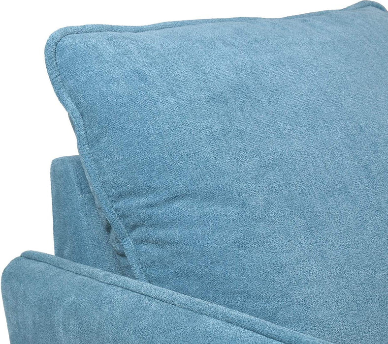 Accent Fabric Chair, Modern Upholstered Arm Chair Single Sofa Couch for Living Room, Club, Bedroom