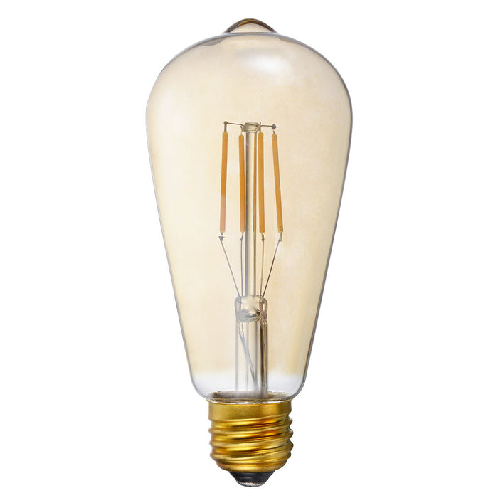 FILAMENT BULB ST19 5W 400LM 2200K E26 DIMMABLE 110-130V 4F UL QUALIFIED