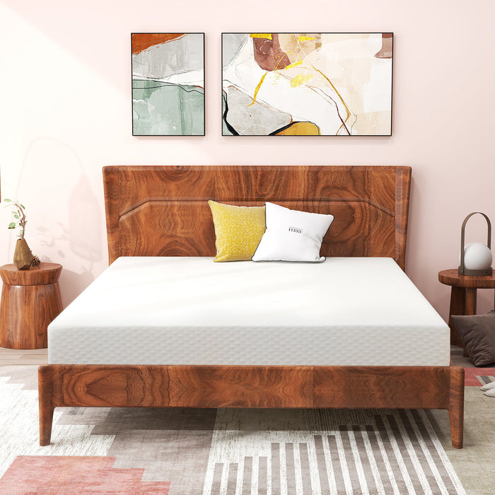 Twin Mattress, 8" Gel Memory Foam Mattress with Removable Cover Mattress in a Box Medium Firm Mattress
