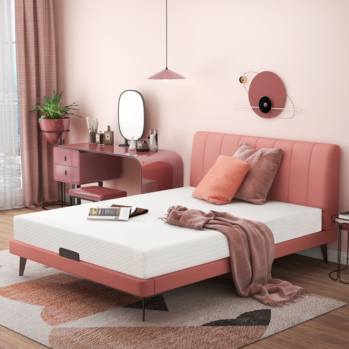 Twin Mattress, 8" Cool Gel Memory Foam Mattress with Removable Cover Mattress in a Box Medium Firm Mattress